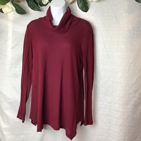 Paper Crane Waffle Knit Top - Picture 1 of 5